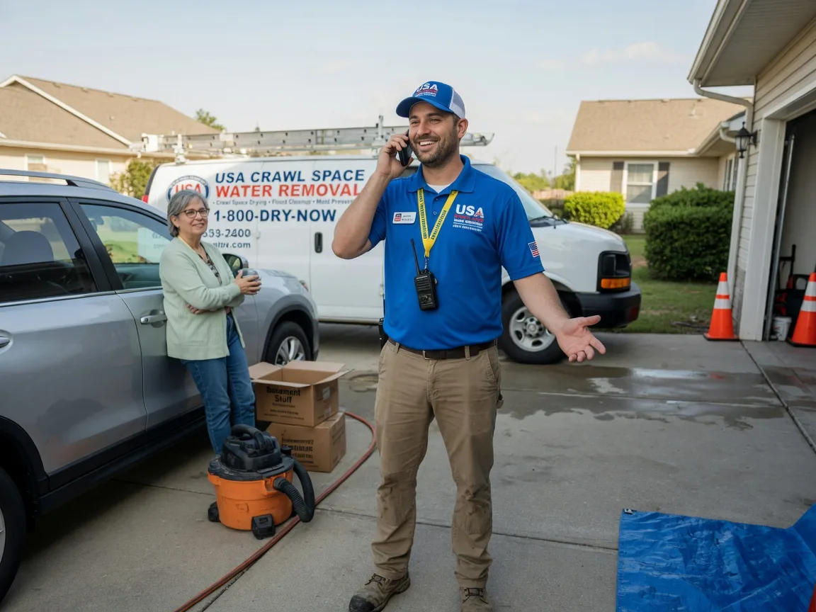 Crawl Space Water Removal Newalla, OK FAQs